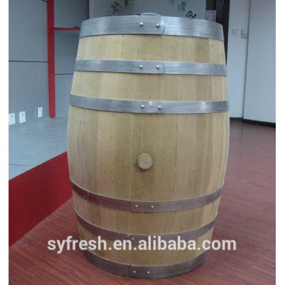 Large wooden barrels 225L beer keg used wine barrels